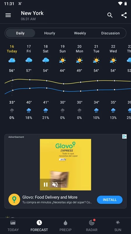 1Weather 8.0.4 APK for Android Screenshot 3