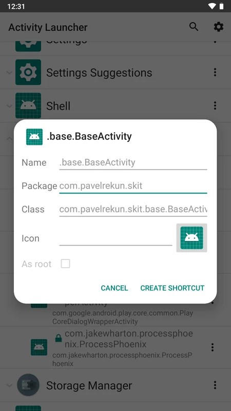 Activity Launcher 2.0.0 APK for Android Screenshot 4