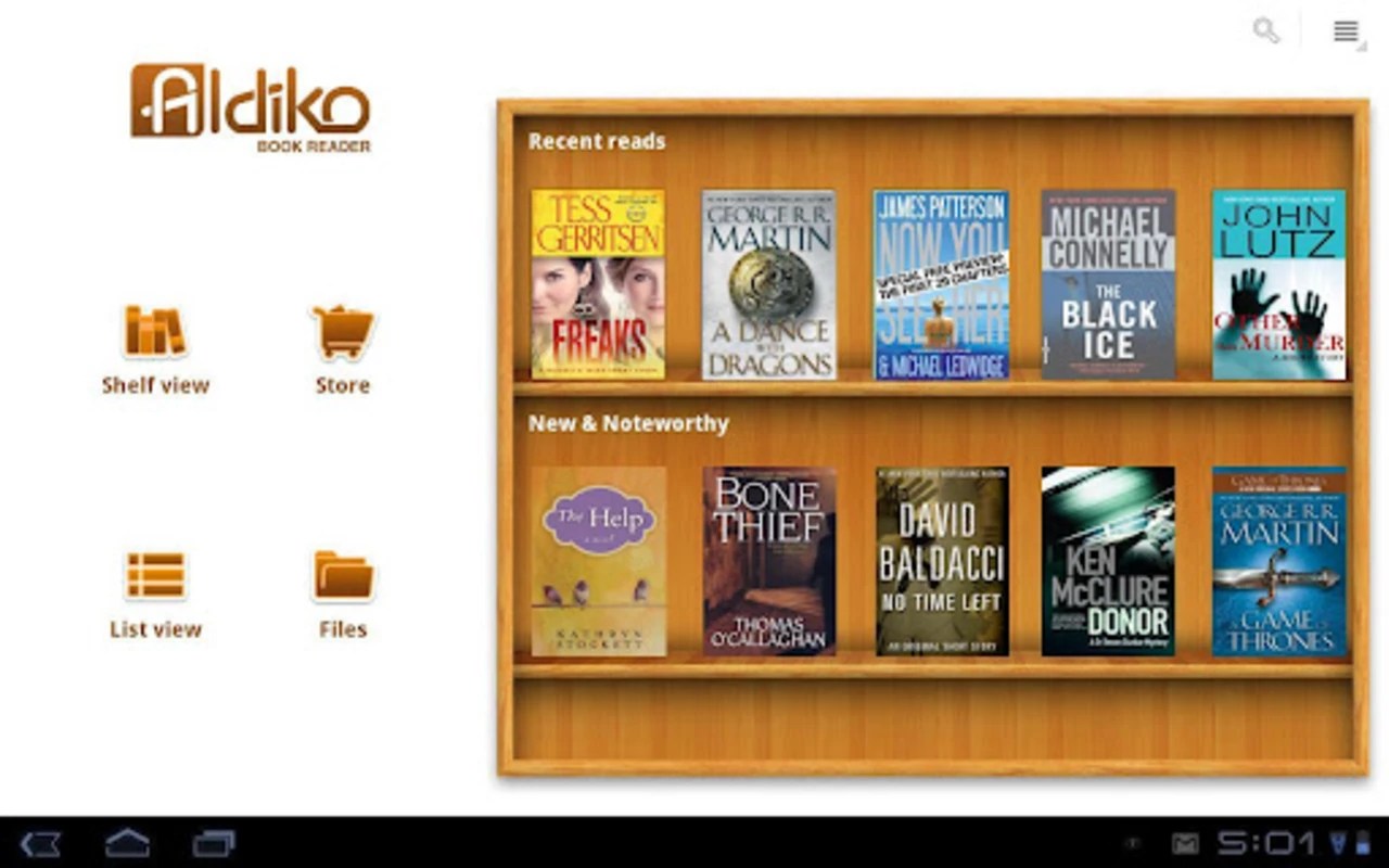 Aldiko Book Reader 4.9.4 APK for Android Screenshot 1