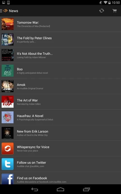 Audible 1.2.0 APK for Android Screenshot 5
