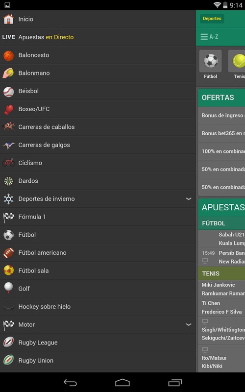 Bet365 8.0.2.435-row APK for Android Screenshot 4