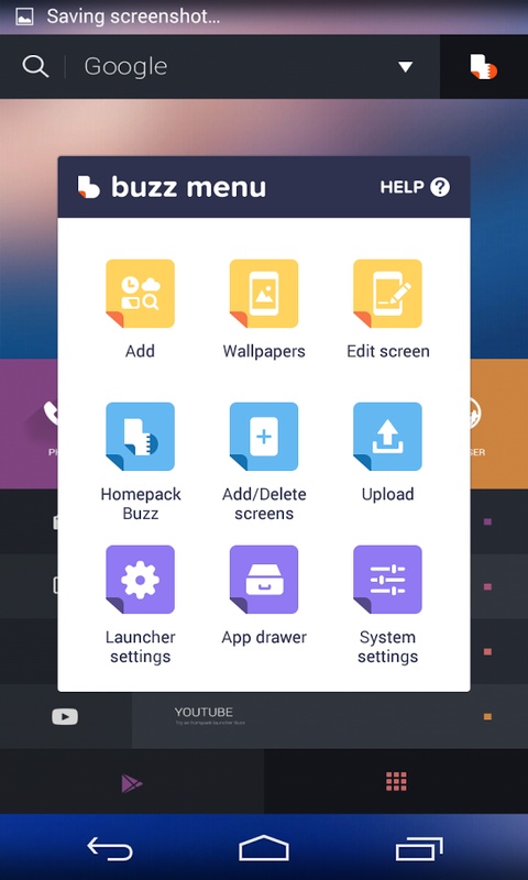 Buzz Launcher 1.9.7.07 APK feature