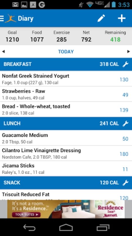 Calorie Counter – MyFitnessPal 24.11.0 APK for Android Screenshot 2