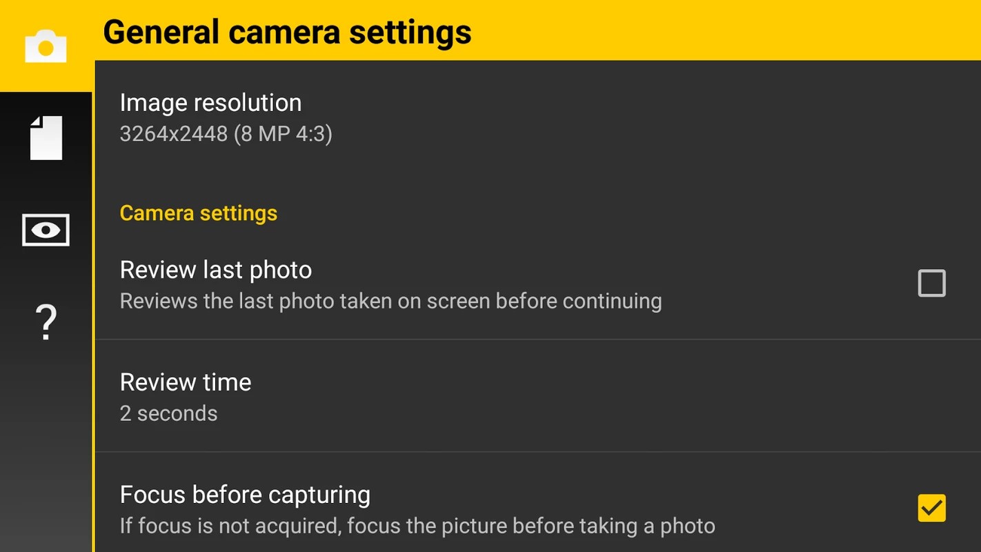 Camera FV-5 Lite 5.3.7 APK feature