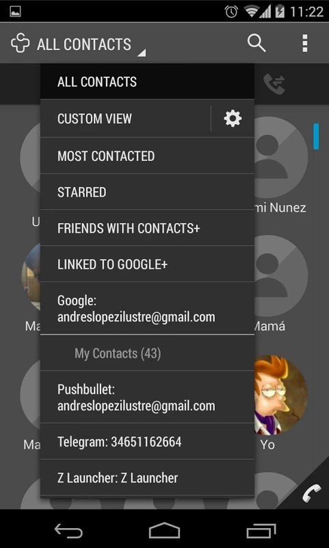 Contapps 6.41.1 APK feature