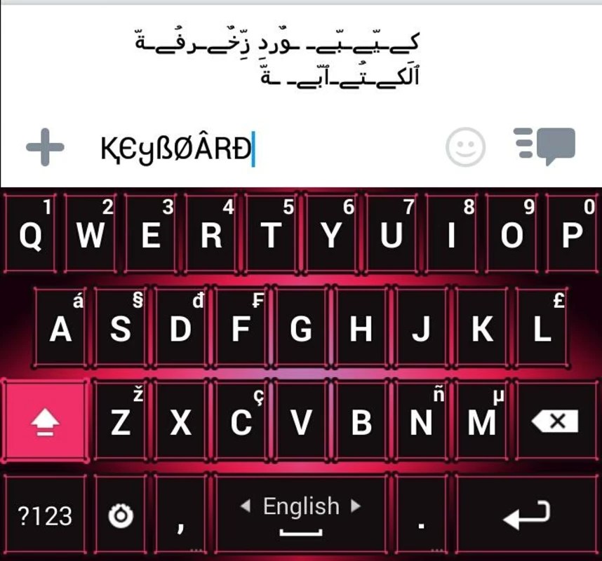 Decoration Text Keyboard 2.3.2 APK for Android Screenshot 8