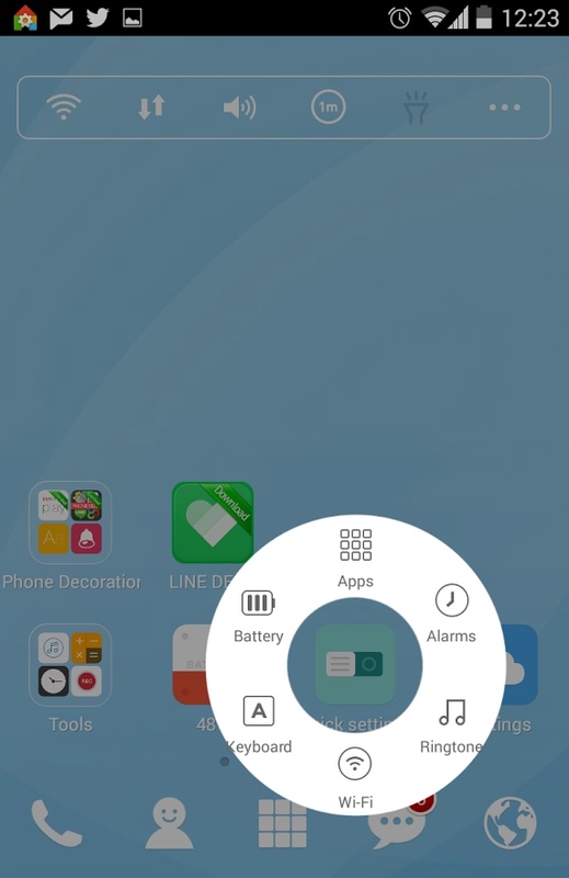 LINE Launcher 2.4.38 APK for Android Screenshot 4