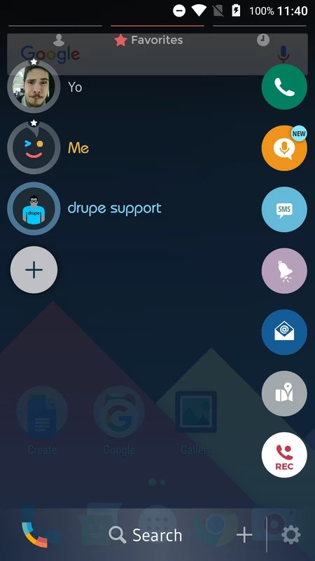 drupe 3.16.2.8 APK for Android Screenshot 1
