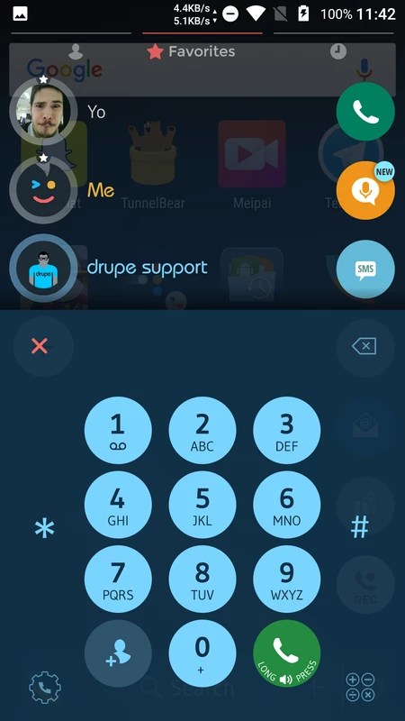drupe 3.16.2.8 APK for Android Screenshot 2