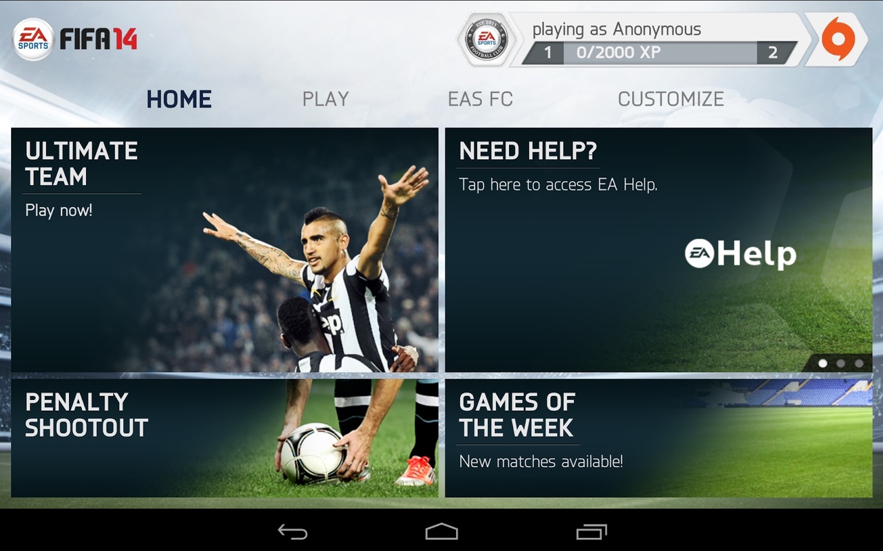 FIFA 14 1.3.6 APK for Android Screenshot 3