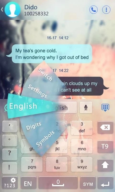 GO Keyboard Lite 3.25 APK for Android Screenshot 1