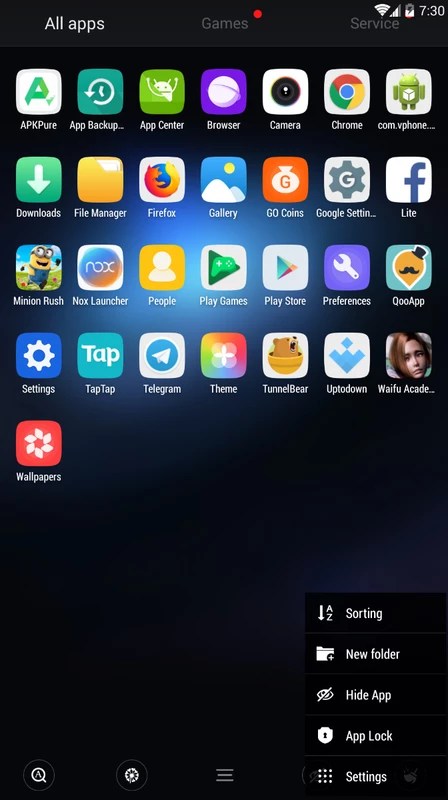 GO Launcher EX 3.41 APK for Android Screenshot 7