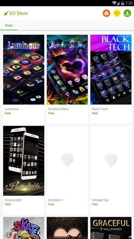 GO Launcher EX 3.41 APK for Android Screenshot 8