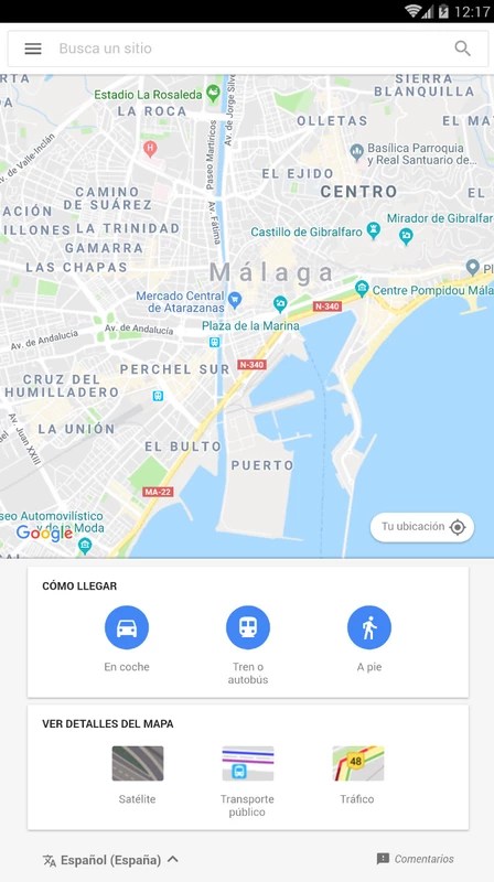 Google Maps Go 161.1 APK feature