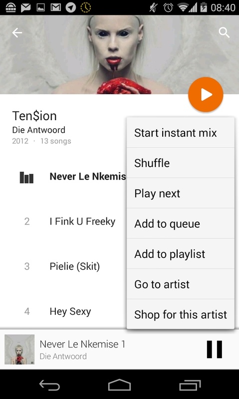 Google Play Music 8.27.8862-3.U APK feature
