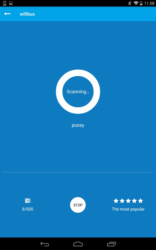 Hack Wifi Password 1.4 APK for Android Screenshot 1