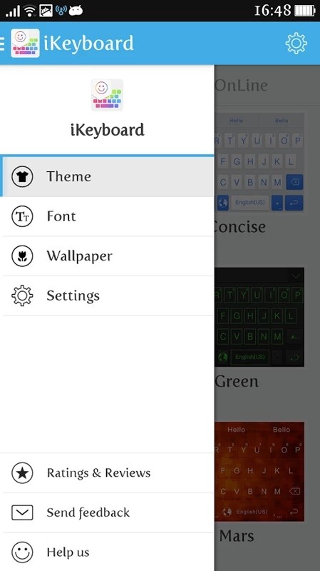 iKeyboard 4.8.2.4284 APK for Android Screenshot 1