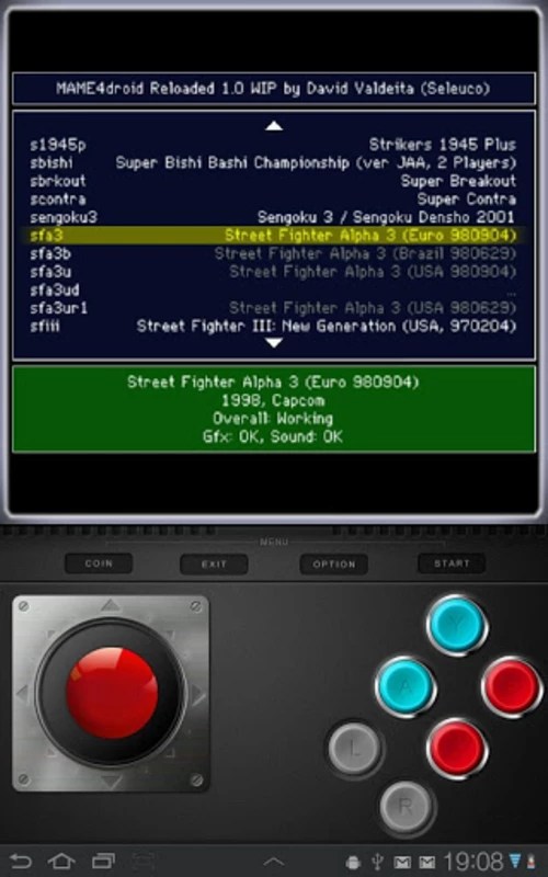 MAME4droid Reloaded 1.16.9 APK feature