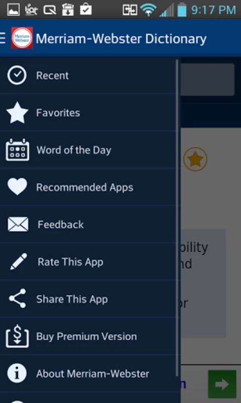 Merriam-Webster Dictionary 5.5.2 APK feature