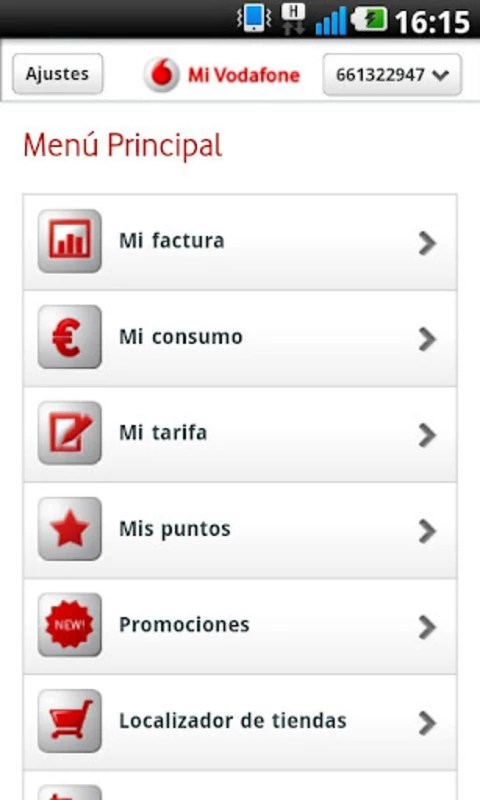 Mi Vodafone 8.00.0 APK feature