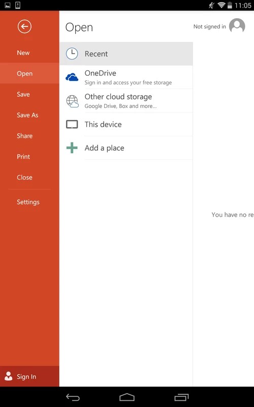 Microsoft PowerPoint 16.0.17328.20152 APK for Android Screenshot 5