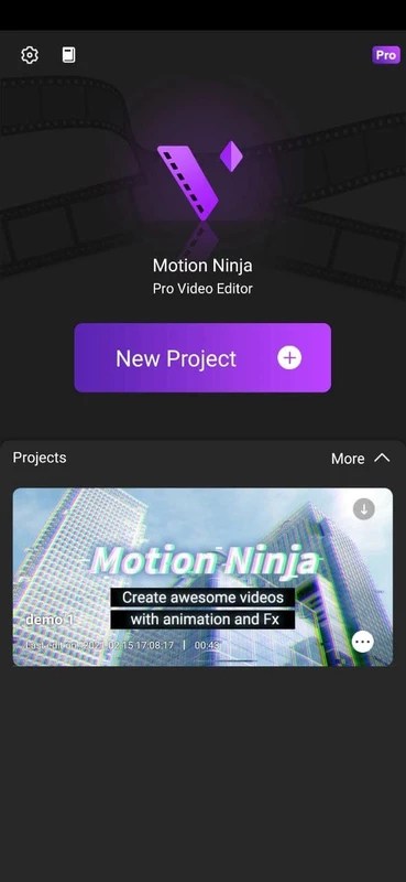 Motion Ninja 4.1.6 APK for Android Screenshot 1