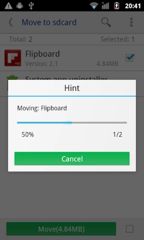 Move app to SD card 9.9.13581 APK for Android Screenshot 3
