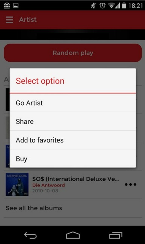 MusicAll 2.0.50 APK feature