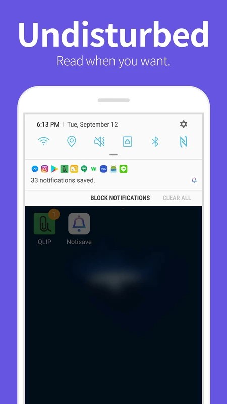 Notisave 4.6.0g APK for Android Screenshot 1