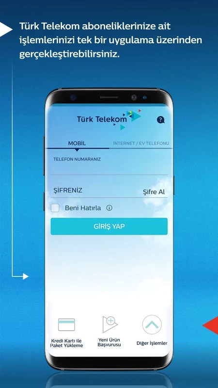 Türk Telekom Online İşlemler 10.0.0 APK feature