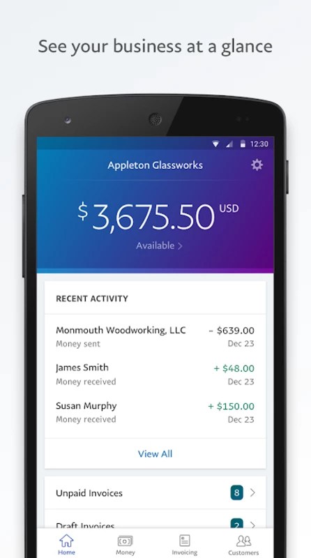 PayPal Business 8.56.0 APK for Android Screenshot 1