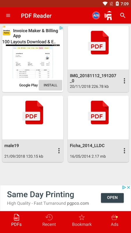 PDF Reader 9.6.1461 APK feature
