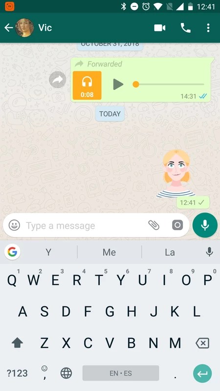 Personal stickers for WhatsApp 1.26 APK feature