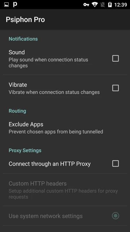 Psiphon Pro 393 APK for Android Screenshot 3