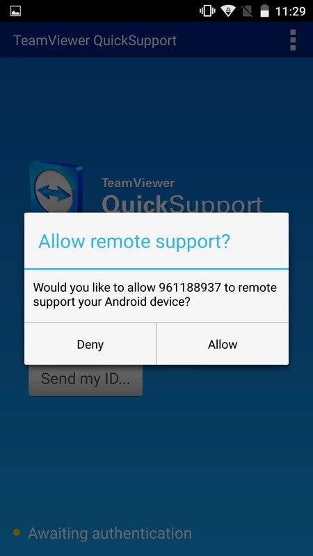 TeamViewer QuickSupport 15.51.425 APK for Android Screenshot 4
