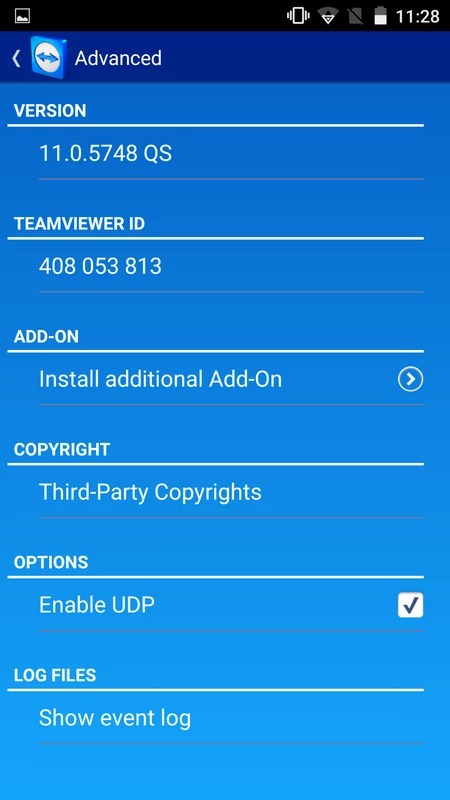 TeamViewer QuickSupport 15.51.425 APK for Android Screenshot 5