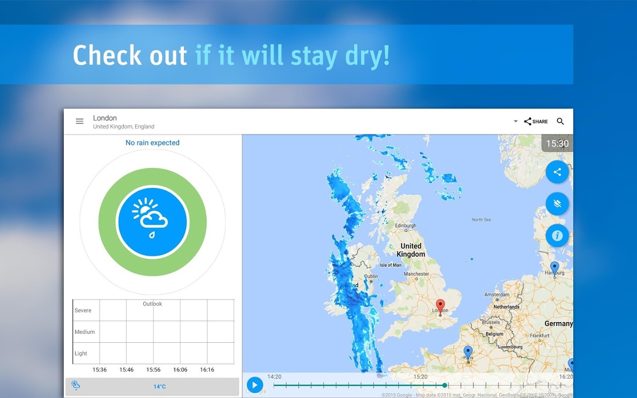 RainToday 1.5.4.1 APK for Android Screenshot 2