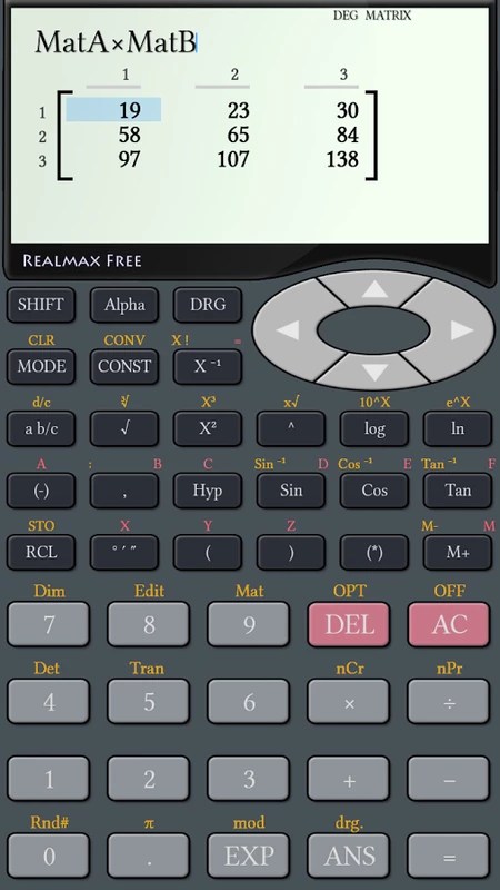 RealMax Scientific Calculator 3.0.6 APK for Android Screenshot 1