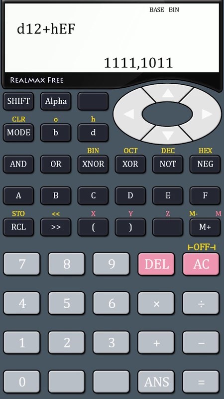 RealMax Scientific Calculator 3.0.6 APK for Android Screenshot 2