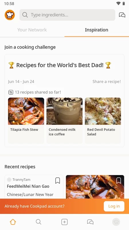 Cookpad 2.316.3.0-android APK for Android Screenshot 1