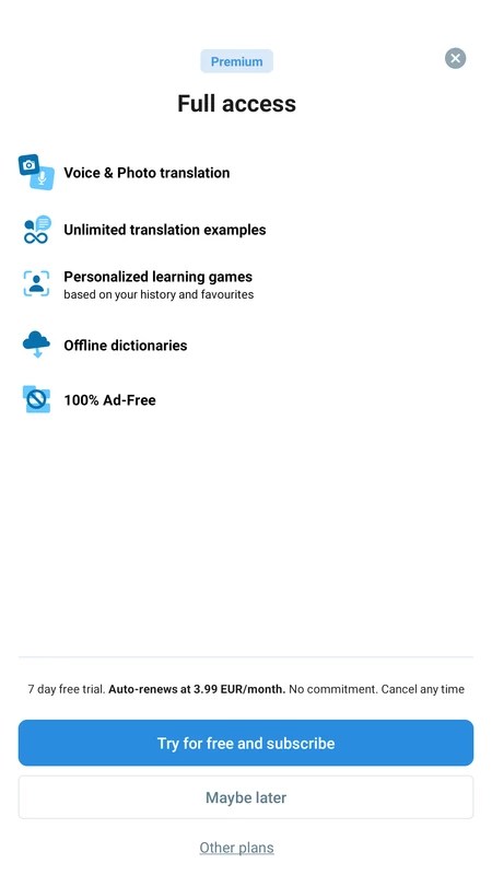 Reverso Translation Dictionary 12.1.0 APK for Android Screenshot 10