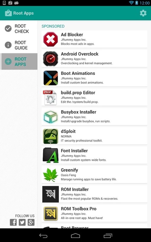 Root Check 4.6.0(44203) APK feature