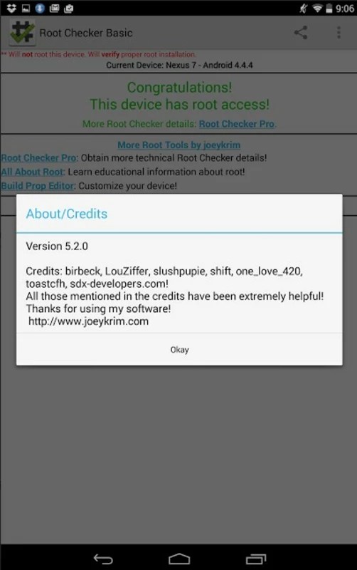 Root Checker 6.5.3 APK feature
