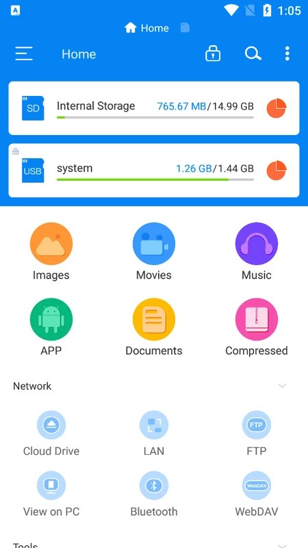 RS File Manager 2.1.0 APK feature