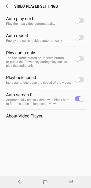 Samsung Video Player 7.3.40.10 APK for Android Screenshot 1
