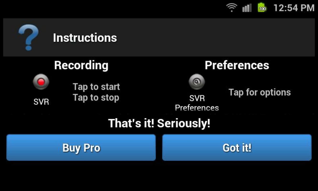 Secret Video Recorder (Android 1X) 21.0 APK feature