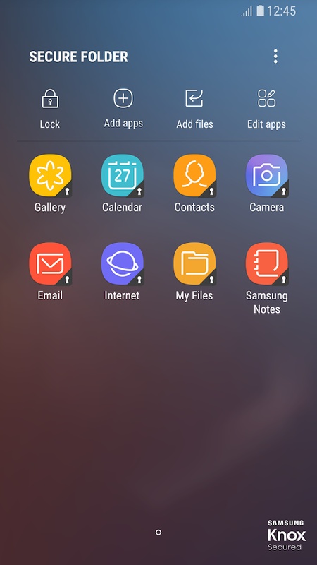 Secure Folder (Samsung) 1.9.00.37 APK feature