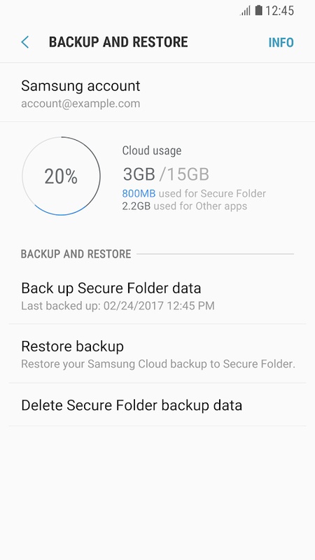 Secure Folder (Samsung) 1.9.00.37 APK for Android Screenshot 3
