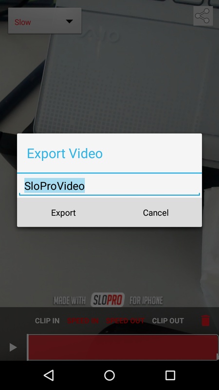 SloPro 1.0.0.10 APK feature