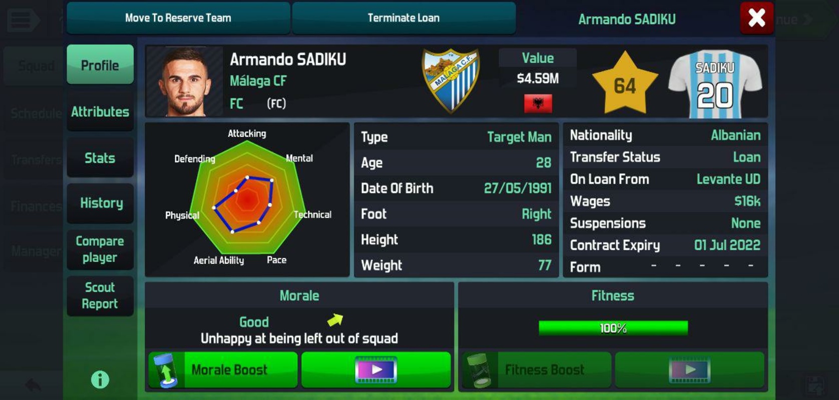 Soccer Manager 2020 1.1.13 APK feature